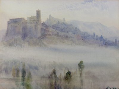 Assisi, Early Morning by Alexander Wallace Rimington